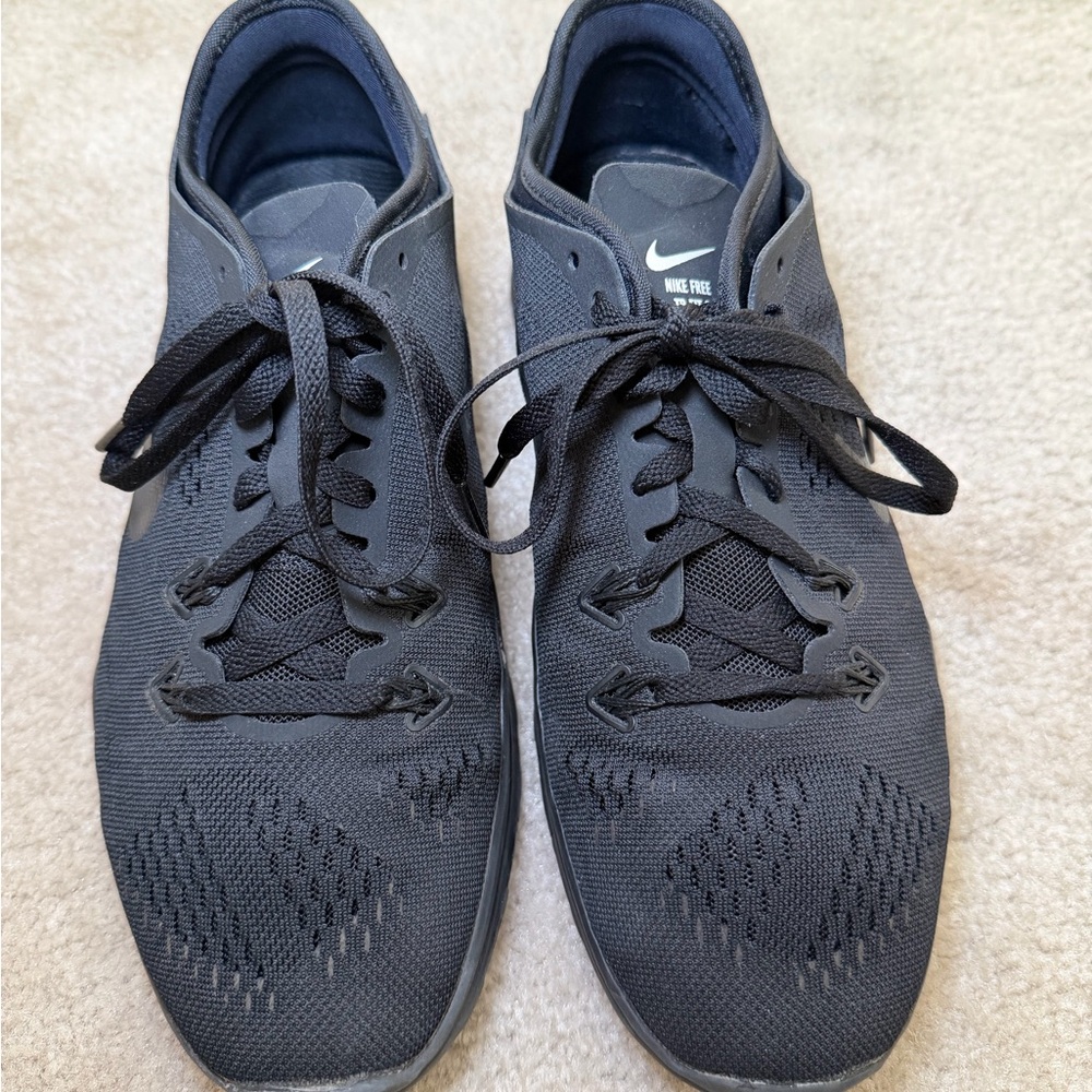Used Nike Black Athletic Shoes